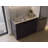 Utility Sink Cabinet, Burwood, Black, Width X 39.3