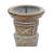 18'' H Wood Tabletop Candlestick