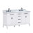Anglet 60" Double Bathroom Vanity with Top-482341002-482341005