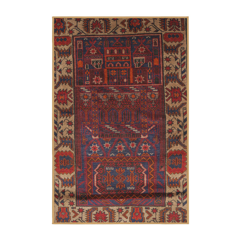 Oriental Indoor Rug, Rectangle 8' x 12'