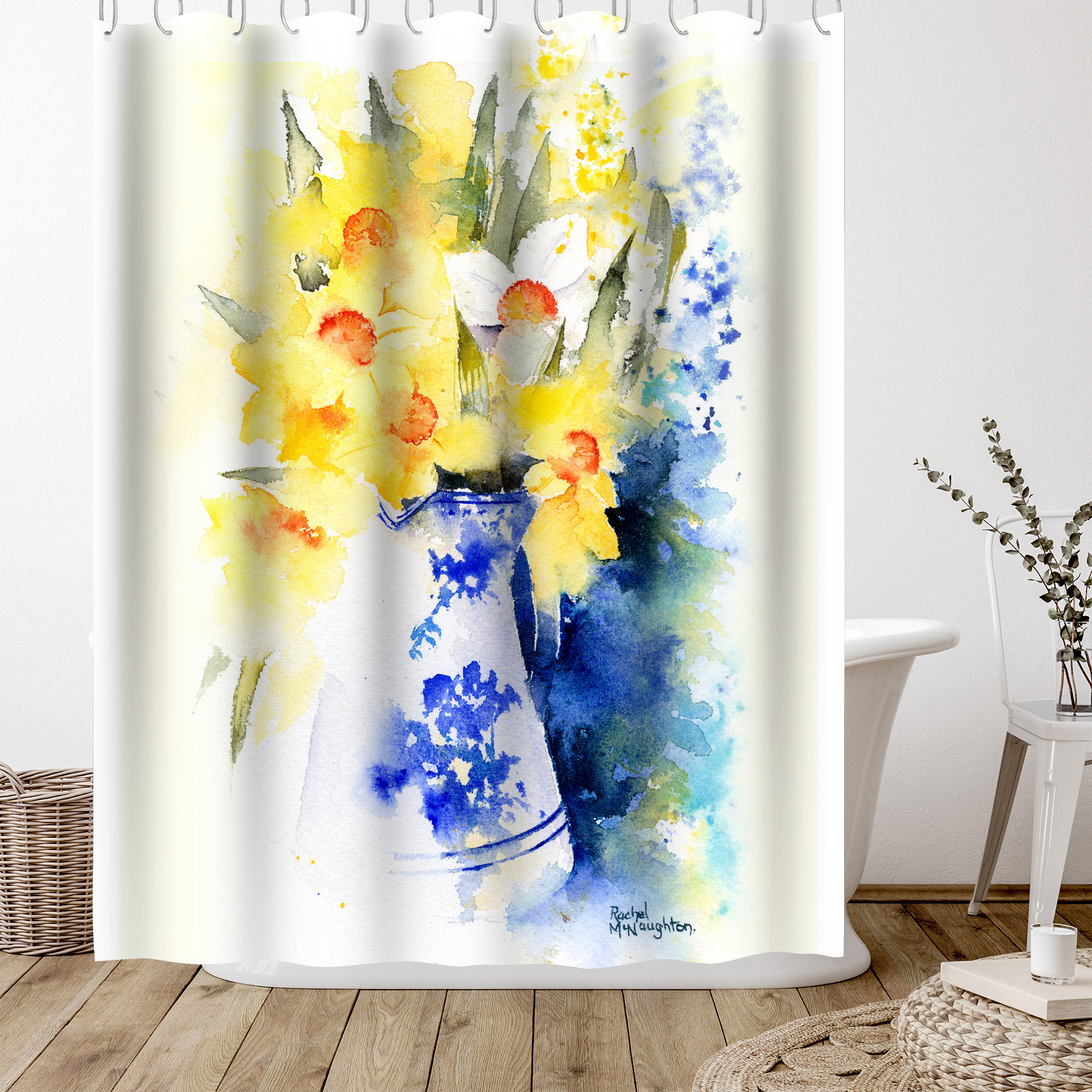 Sunflower Shower Curtains Bathroom Decor Bee Flowers Toilet Lid