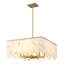 Luminaire suspendu rectangulaire 8 lumières-176946520