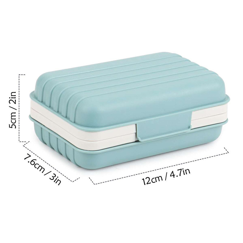 Noretha Bathroom Storage Container, Blue