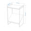 Naomi Enamel Magazine End Table