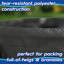 120L Garden Waste Bags with Handles - Black - 3x