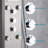 43.7'' Shower Panel with Fixed Shower Head-88969191