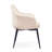 Teegan 19'' H Upholstered Metal Armchair-438107533-490950966
