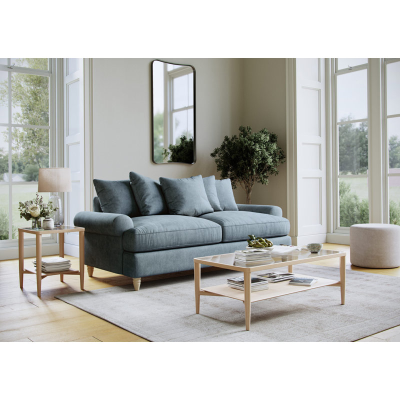 Eluster 3 Seater Sofa, Blue