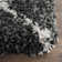 Gotha Geometric Black Area Rug