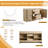 Xarnby 60'' Freestanding Double Bathroom Vanity Base Only