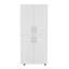 Armoire blanche à 4 portes