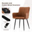 50cm H Upholstered Metal Armchair-409628839