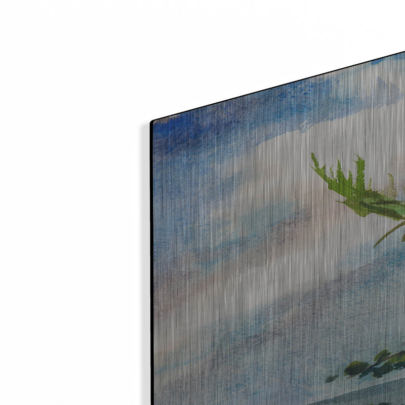 «Ocean Breeze» par Richard A. Rodgers, art mural en métal, 24 po x 36 po