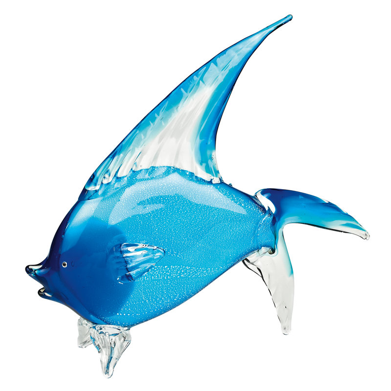 Sculpture de table en verre de Murano 16 po Faversham