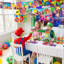 Décorations de fête d'anniversaire Super Mario, 112 pièces de fournitures de fête Super Mario
