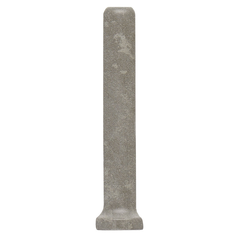Garniture de carreaux de coin en porcelaine 6 po x 1 po gris fer Fairfield