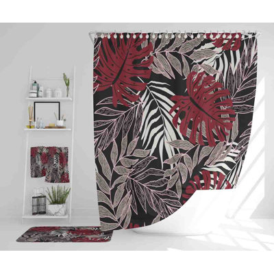Naxhie Polyester Shower Curtain Set