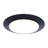 7.28 Inch Black LED Disk Light