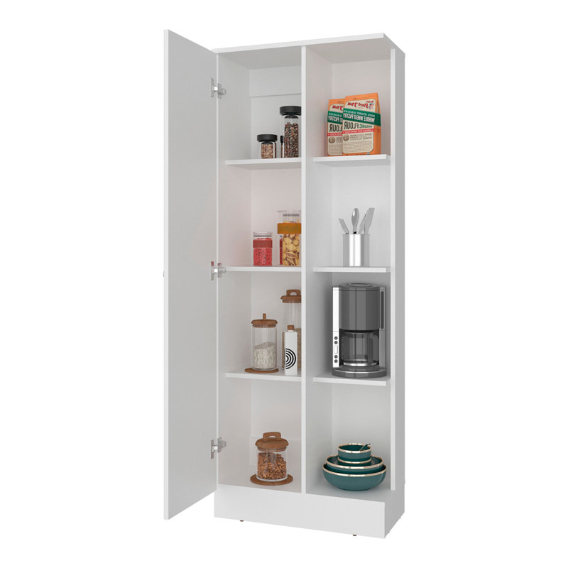 White 1-door Kitchen Storage Cabinet