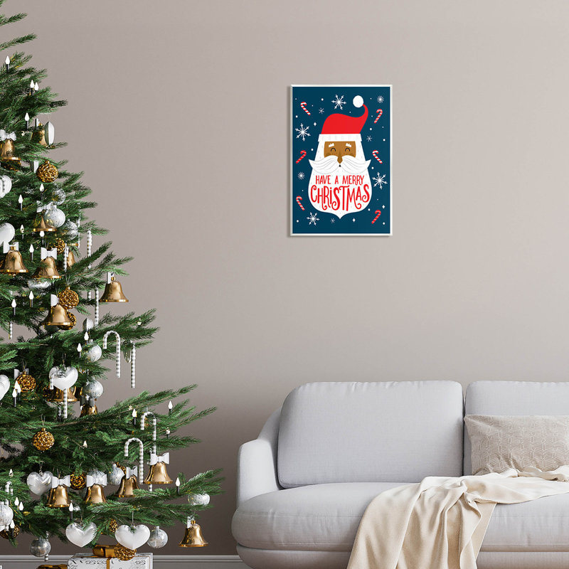 «Have Merry Christmas» à -178, H 19 po x l 13 po x P 0,5 po, Plaque murale