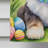 Easter Egg Hunt Double Sided 40'' H x 28'' W Polyester Easter House Flag