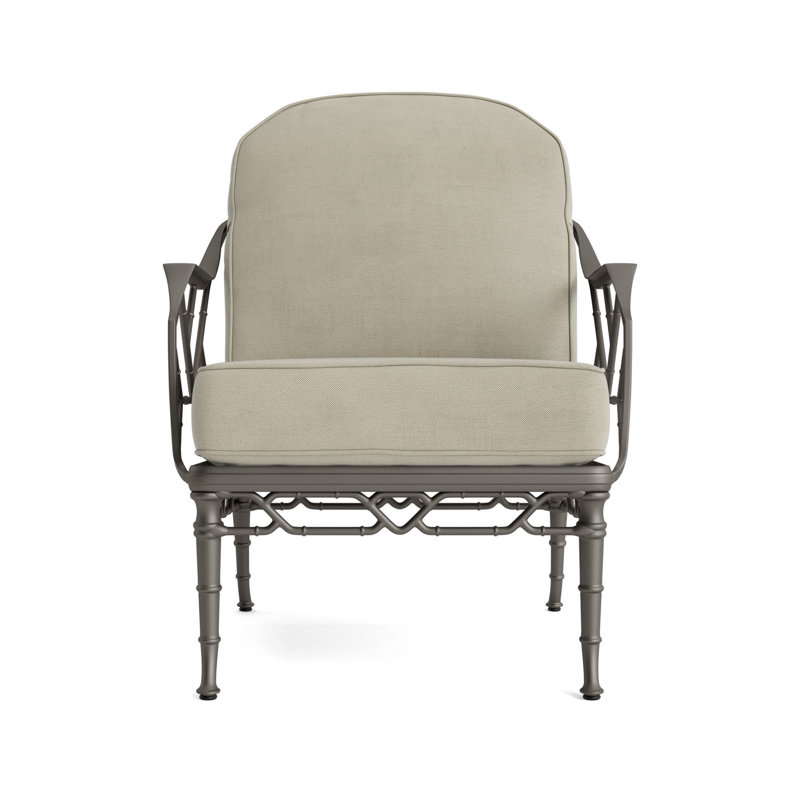 Calcutta Outdoor Lounge Chair, Mica, Fusion Charcoal