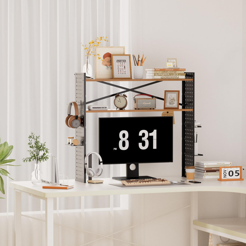 Metal,Manufactured Wood Desk Organiser