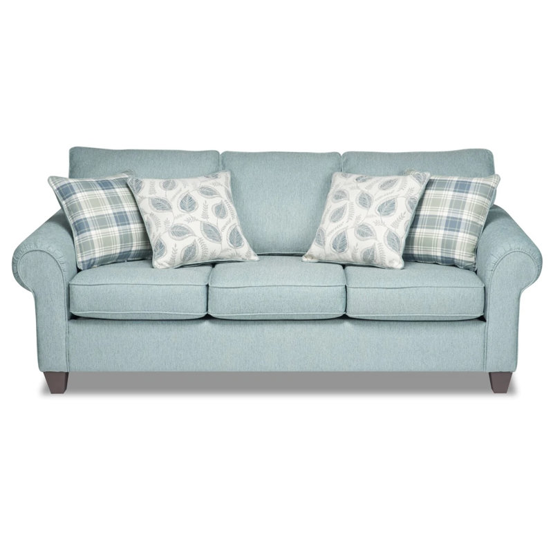 Upholstered 88'' Sofa, Marine Polyester