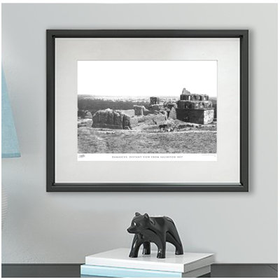 Damascus, Distant View From Salihiyeh 1857 - Single Picture Frame Print
