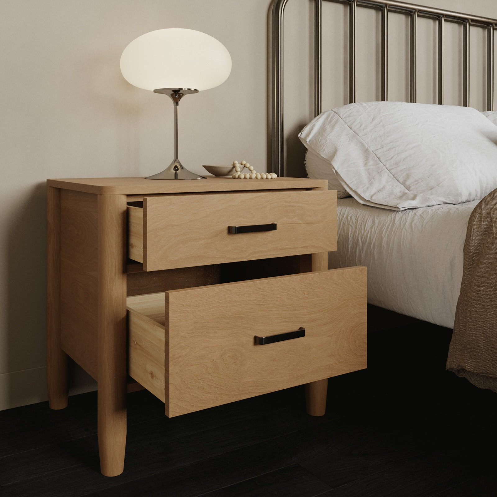 Dawes Oak Nightstand