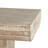 Bergamot 63" Distressed White Narrow Console Table