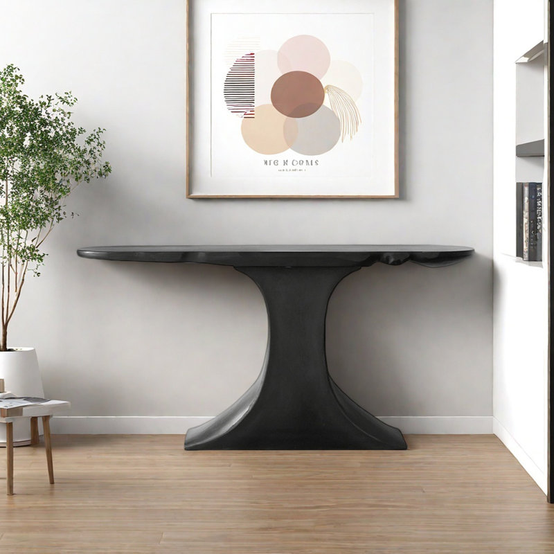 Console Retro Minimalist Art, H 31,5 po x l 62,99 po x P 14,96 po