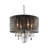 Danis 4 - Light Glass Drum Chandelier