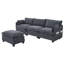 Canapé modulaire surdimensionné avec repose-pieds mobile-1979278044