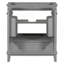 Meuble-lavabo de salle de bain sans lavabo, base seulement, armoire de salle de bain multifonctionnelle-125034042