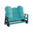 Aruba Blue Top/Black Base