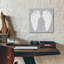 Art mural en verre «Wings 1 On Grey Fl Flip» par James Wiens-489542800