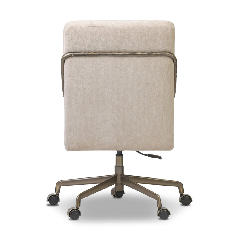 Alonzo Desk Chair-Blamont Cream, Blamont Cream