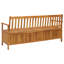 Cadhla Solid Wood Acacia Outdoor Bench