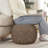 Bejan Cotton Pouf Ottoman-1043728034