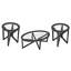 Oval Glass Coffee Table