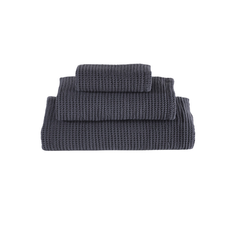 Mosche Turkish Cotton Waffle Mulit-Size Set, Granite