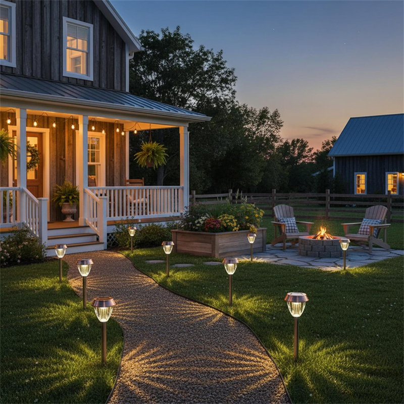 Solar Powered Garden Stake