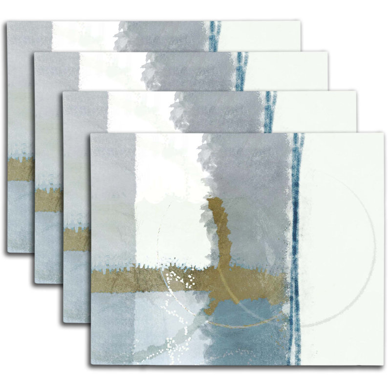 Napperon abstrait en polyester
