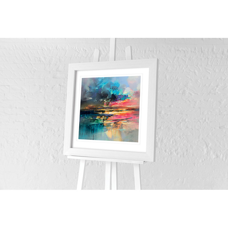 Dissolving Shoreline by Scott Naismith - Single Picture Frame Print