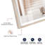 Décoration murale «Peach Ranch Entrance Shadowbox» par Notoriart, cadre blond, 25 x 37-1326534847-1326534818