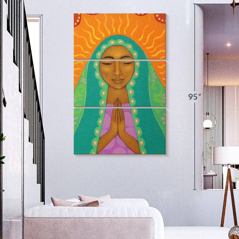 Adella Virgin De Guadalupe, 23" H x 14" W