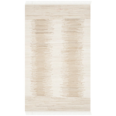 Annia Hand Woven Cotton Striped Rug