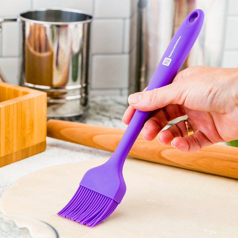 Spatule en silicone pour restaurant, Mauve