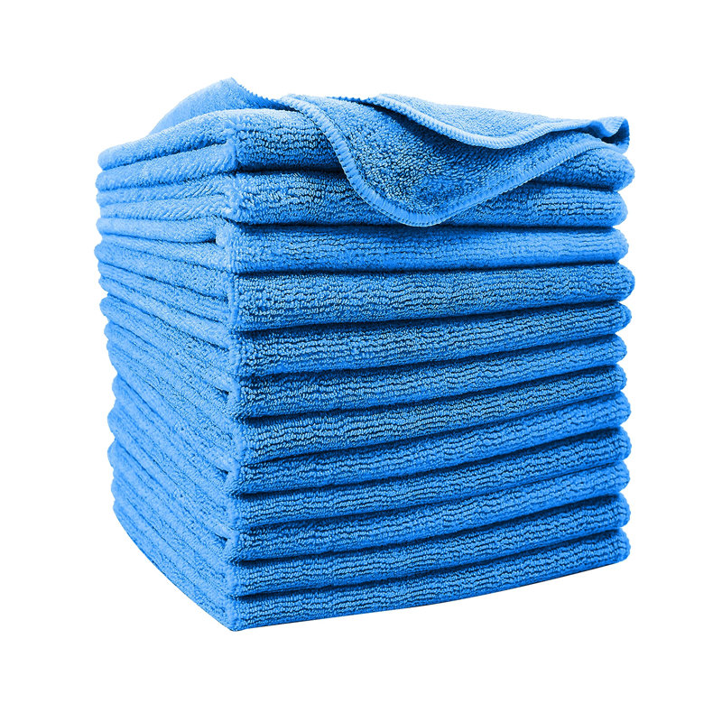 Ensemble de chiffons de nettoyage, Bleu clair